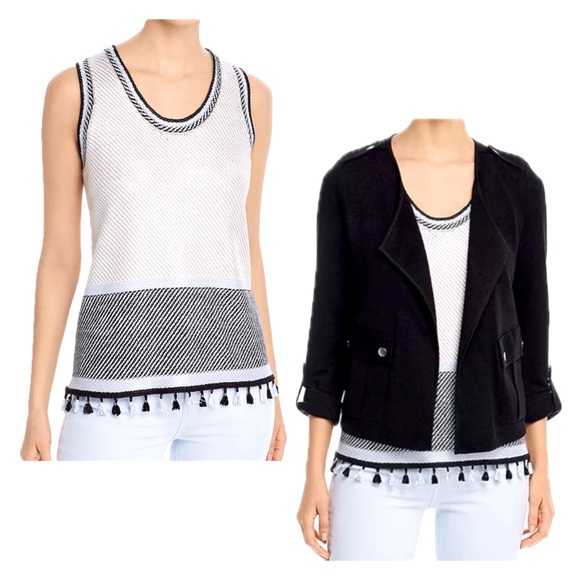 NIC+ZOE LANTANA SWEATER TANK - Picture 2 of 5